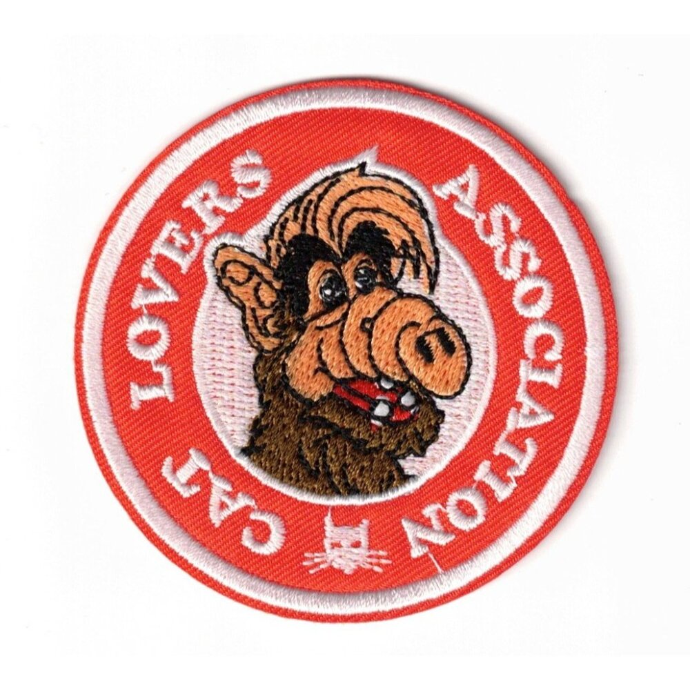 Cat Lovers Association 2.75in Embroidered Sew / Iron-on Patch - Picture 1 of 2